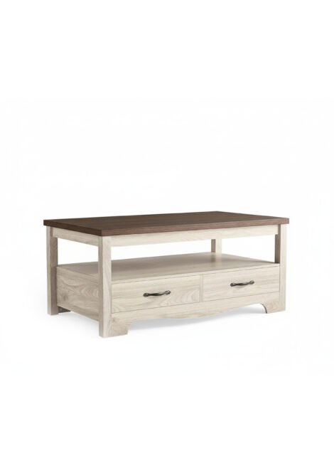 LINSY HOME Farmhouse Coffee Table wb